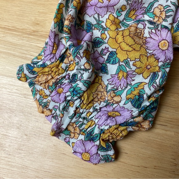 ARNHEM 'Stella' Multicolored Floral Off The Shoulder Play Dress Size 8 RRP $179 - Picture 9 of 16